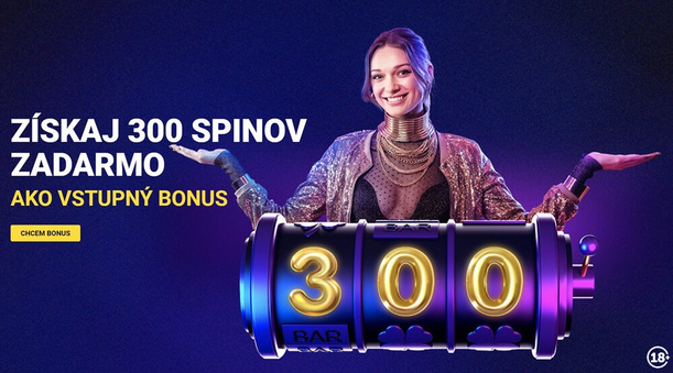 Urobte vklad a získajte celý Fortuna bonus 300 spinov