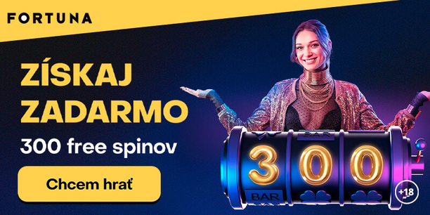 Získajte Fortuna bonus 300 spinov