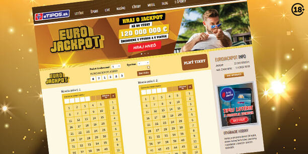 TIPOS lotéria Eurojackpot