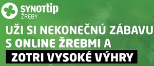 Zotrite si online žreby v SYNOT TIP