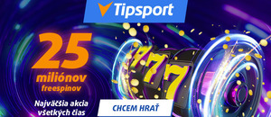 Získajte freespiny z Tipsport Freespinmánie