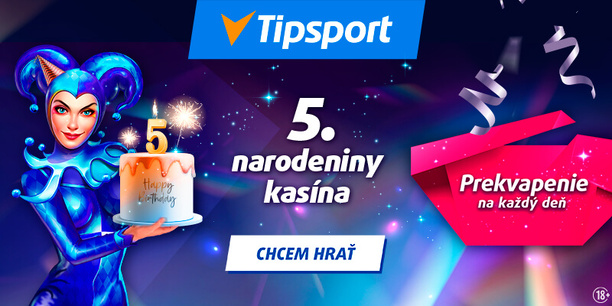 Tipsport casino narodeniny s bonusmi