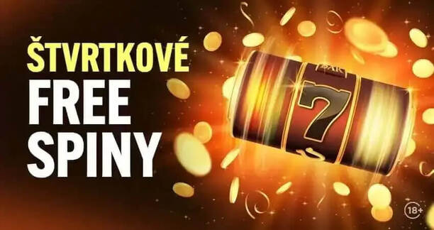 Získajte free spiny dnes vo štvrtok 23. 1. 2025