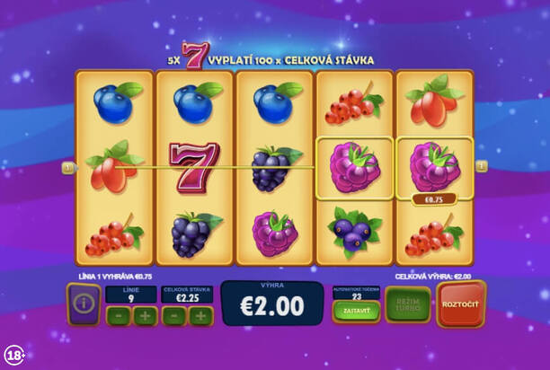 Berry Berry Bonanza od Playtechu