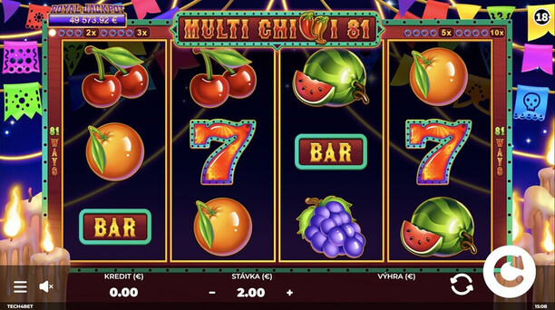 Multi Chilli 81 od TECH4BET