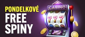 Pondelkové free spiny a casino bonusy pre 24. 2. 2025