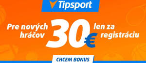 Tipsport 30 eur